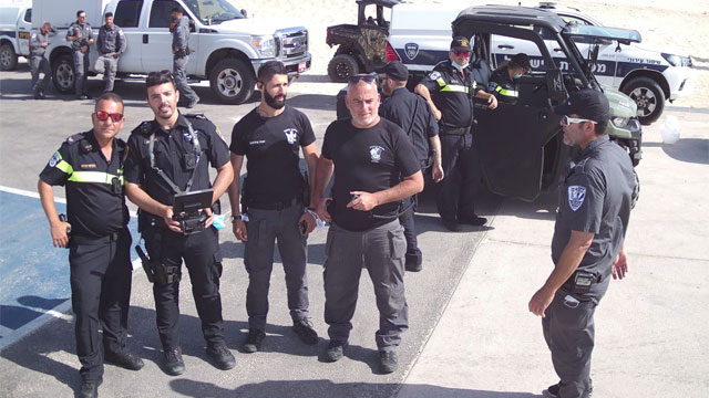 Рейд полиции в Ашкелоне против тракторонщиков