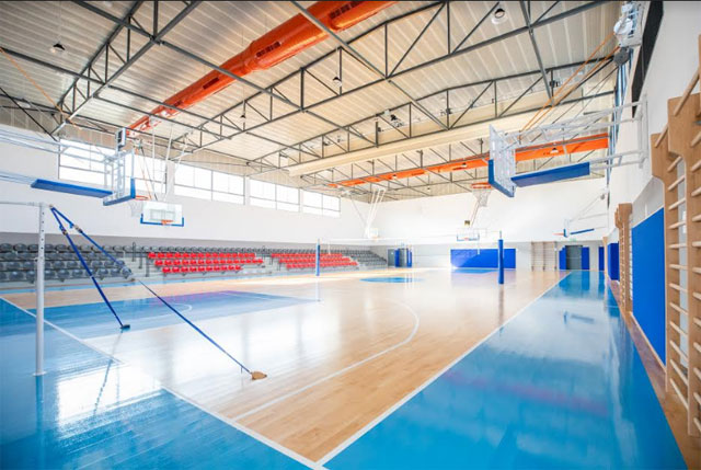 Новый спортзал школы «Мицпе Ямим»