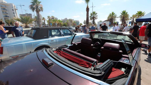 Выставка ретро автомобилей в Ашкелоне