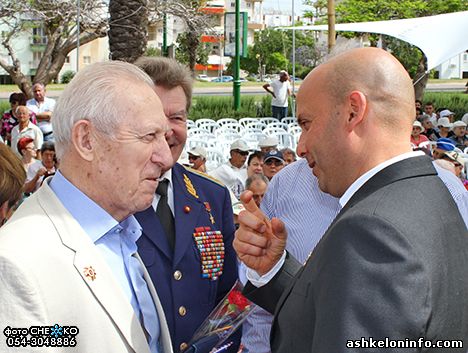 Ашкелон: О митинге, посвященном Дню Победы 12 Haifainfo.com