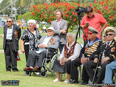 Ашкелон: О митинге, посвященном Дню Победы 31 Haifainfo.com