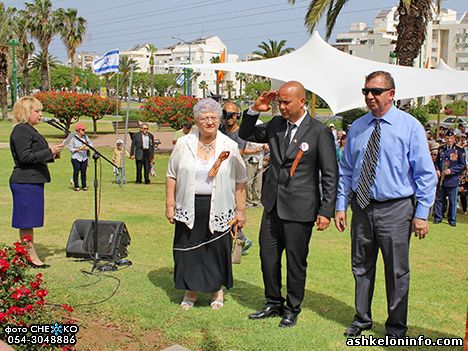 Ашкелон: О митинге, посвященном Дню Победы 21 Haifainfo.com