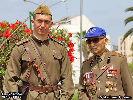 Ашкелон: О митинге, посвященном Дню Победы 6 Haifainfo.com