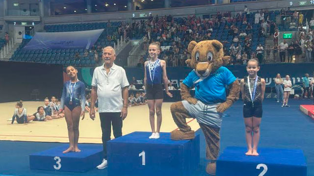 «Маккаби Тамблинг Ашкелон» заняла призовое место в чемпионате Израиля