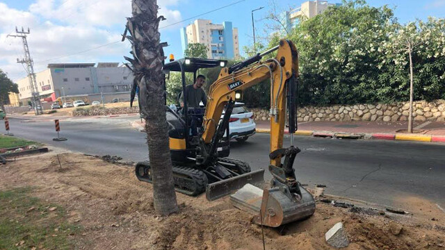 Благоустройство старой улицы Шай Агнон в районе Шимшон Благоустройство старой улицы Шай Агнон в районе Шимшон