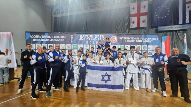 Грандиозный успех ашкелонских спортсменов на чемпионатах мира по карат