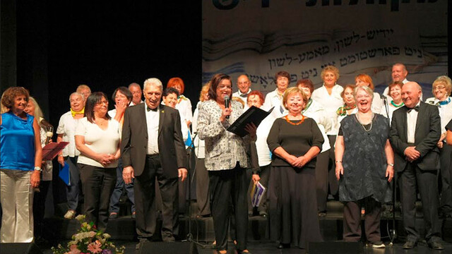 Фестиваль хоров, поющих на идиш, с большим успехом прошел в Ашкелоне