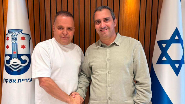 Мэр встретился с новым директором филиала «Амигур» в Ашкелоне