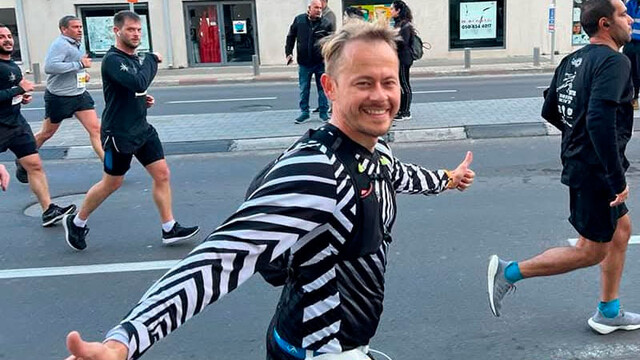 Марафонец Ян Крумин