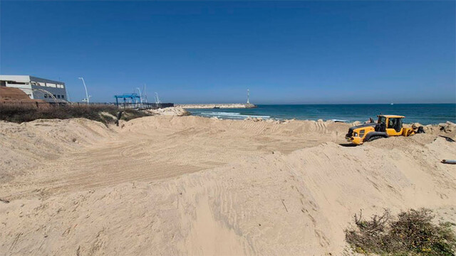 Пляж Бар-Кохба может быть временно закрыт, ведутся работы