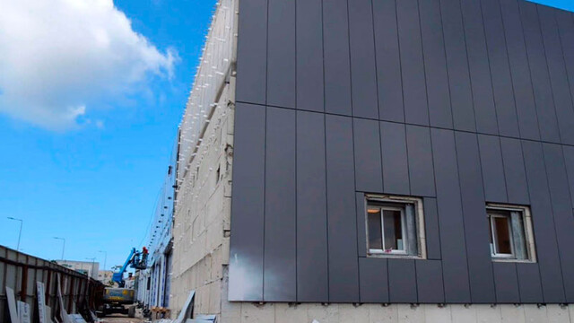 Строительство центрального автовокзала в Ашкелоне на продвинутой стади